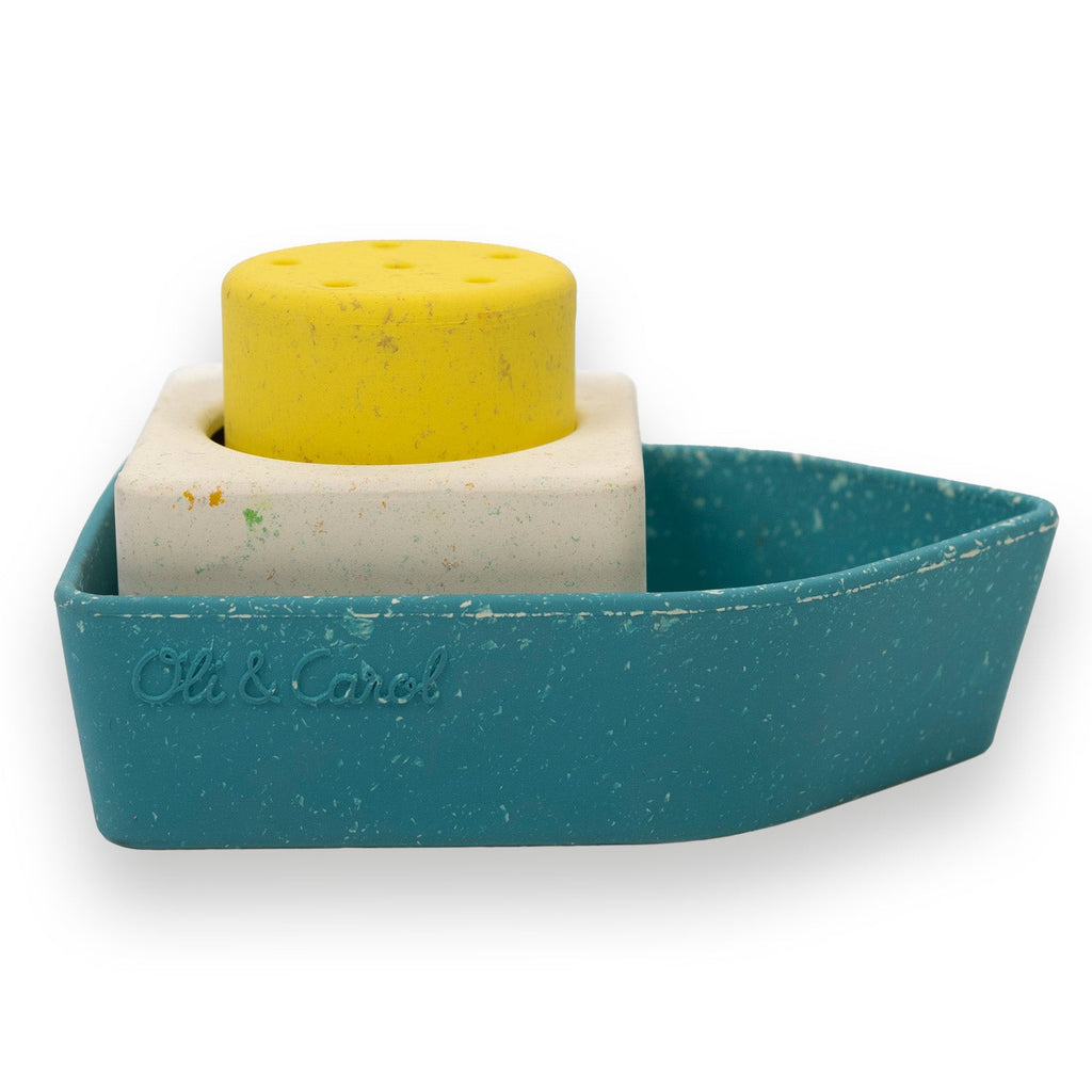 Upcycled Boat Bath Toy by Oli and Carol