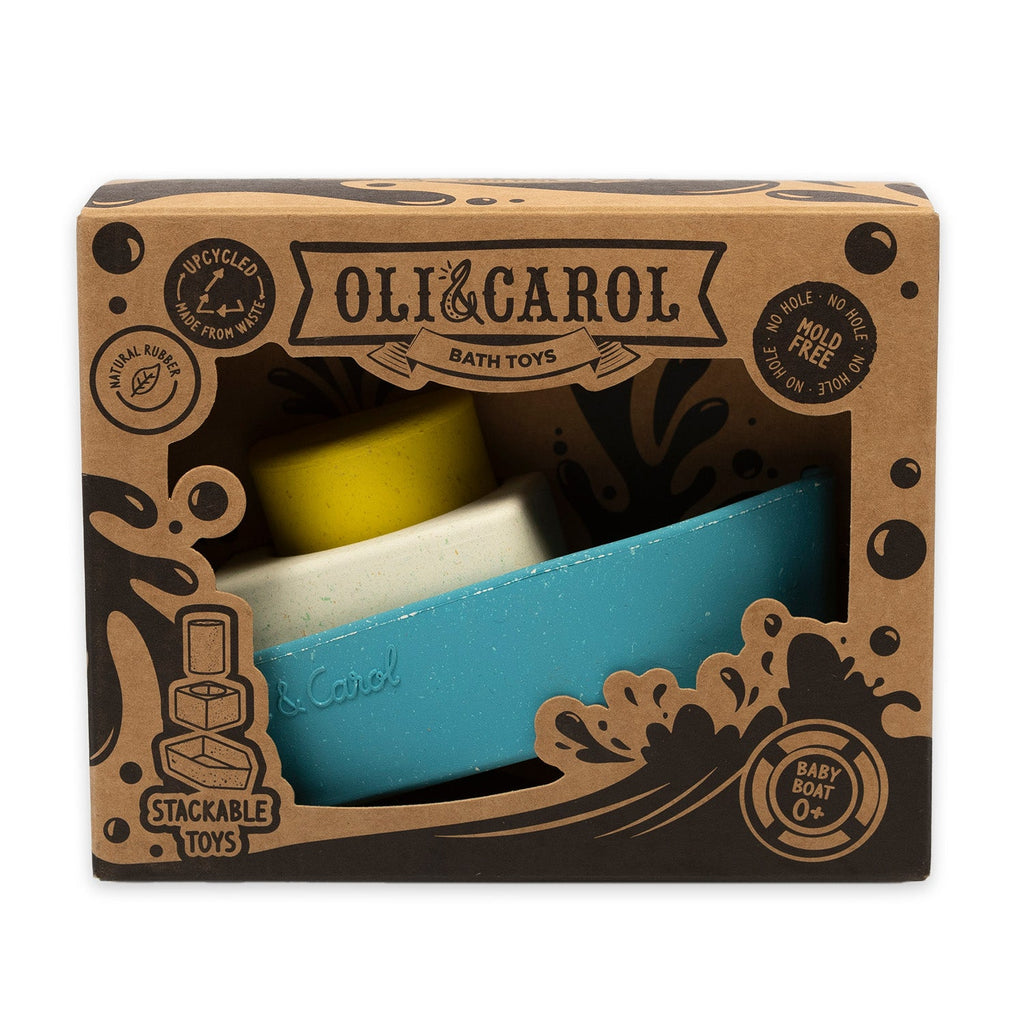 Upcycled Boat Bath Toy by Oli and Carol