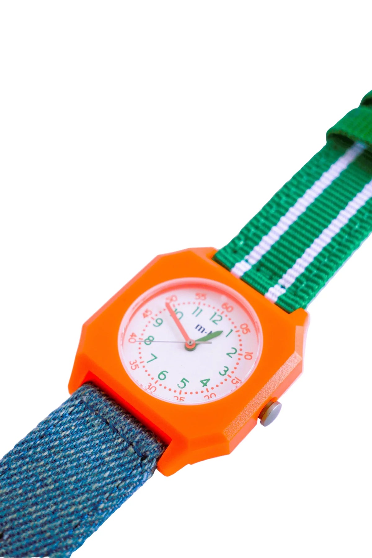 Circus Denim and Green Kids Watch