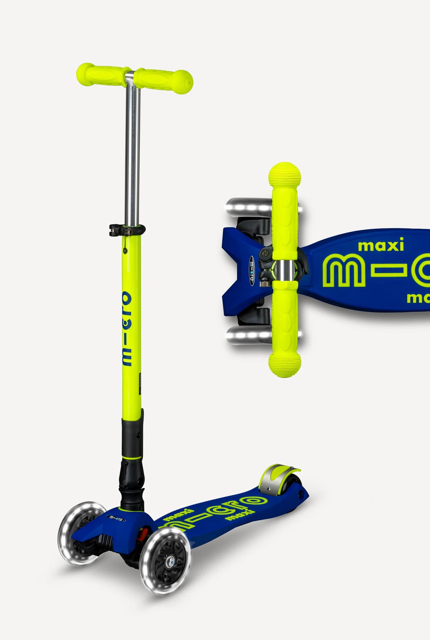 Micro Maxi Foldable Scooter - LED Wheels (More Colors)