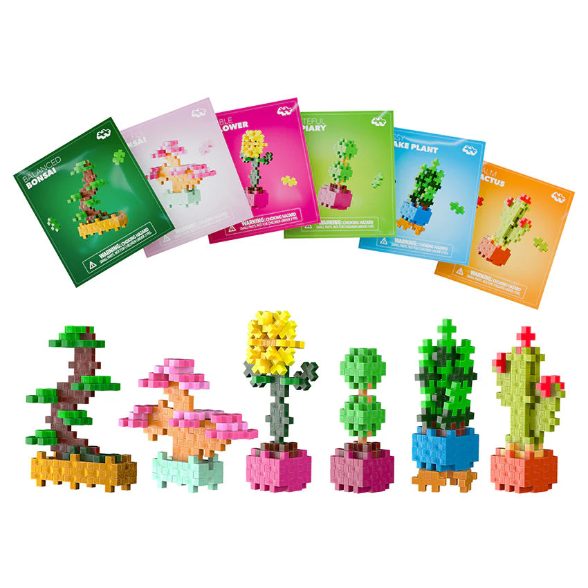 Calm Cactus - Playful Plants Packet by Plus Plus