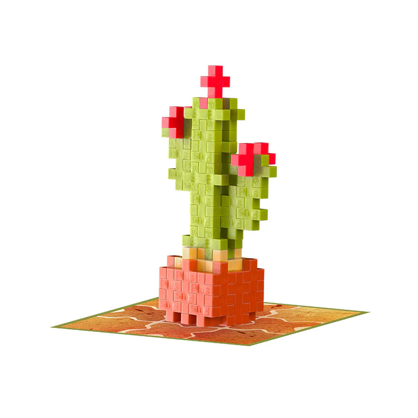 Calm Cactus - Playful Plants Packet by Plus Plus