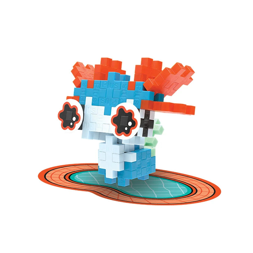 Artsy Blue Axolotl Puzzle Packet