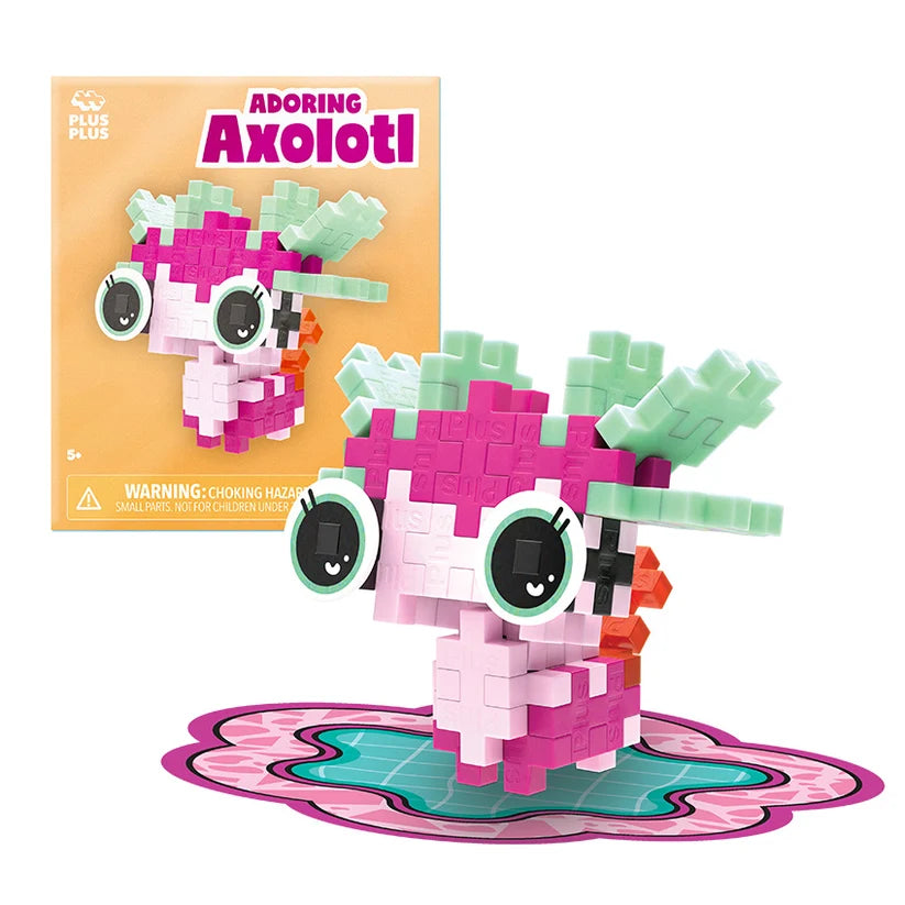 Adoring Pink Axolotl Puzzle Packet