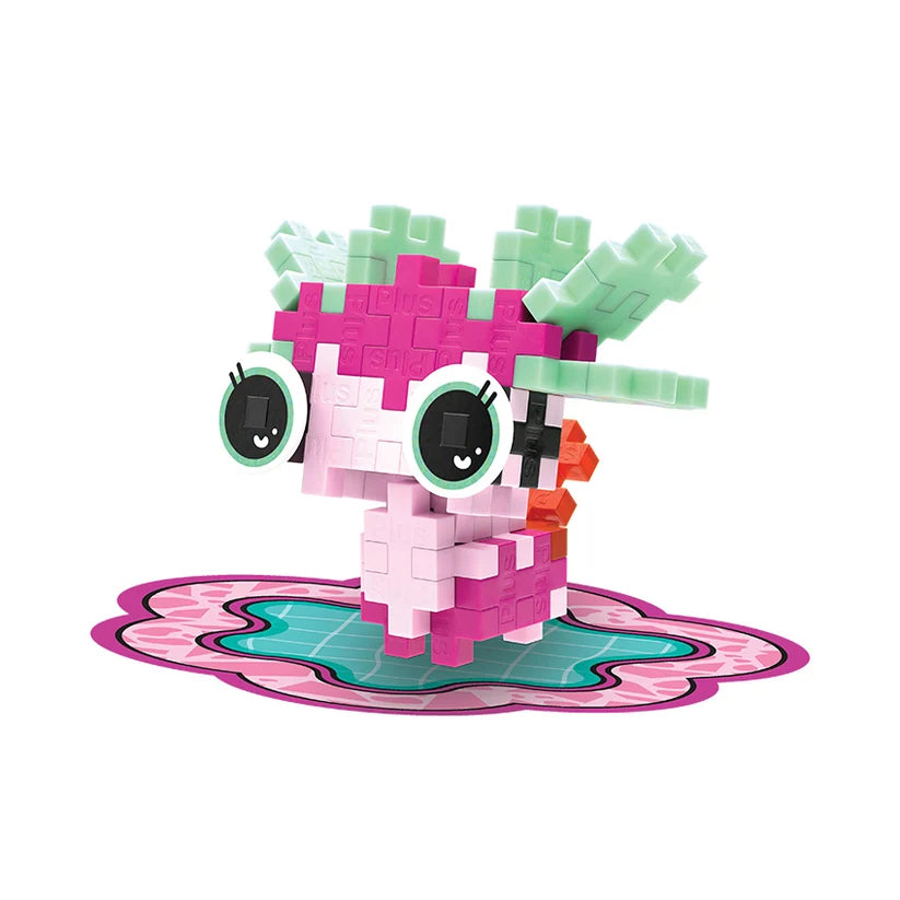 Adoring Pink Axolotl Puzzle Packet
