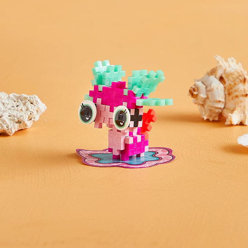 Adoring Pink Axolotl Puzzle Packet