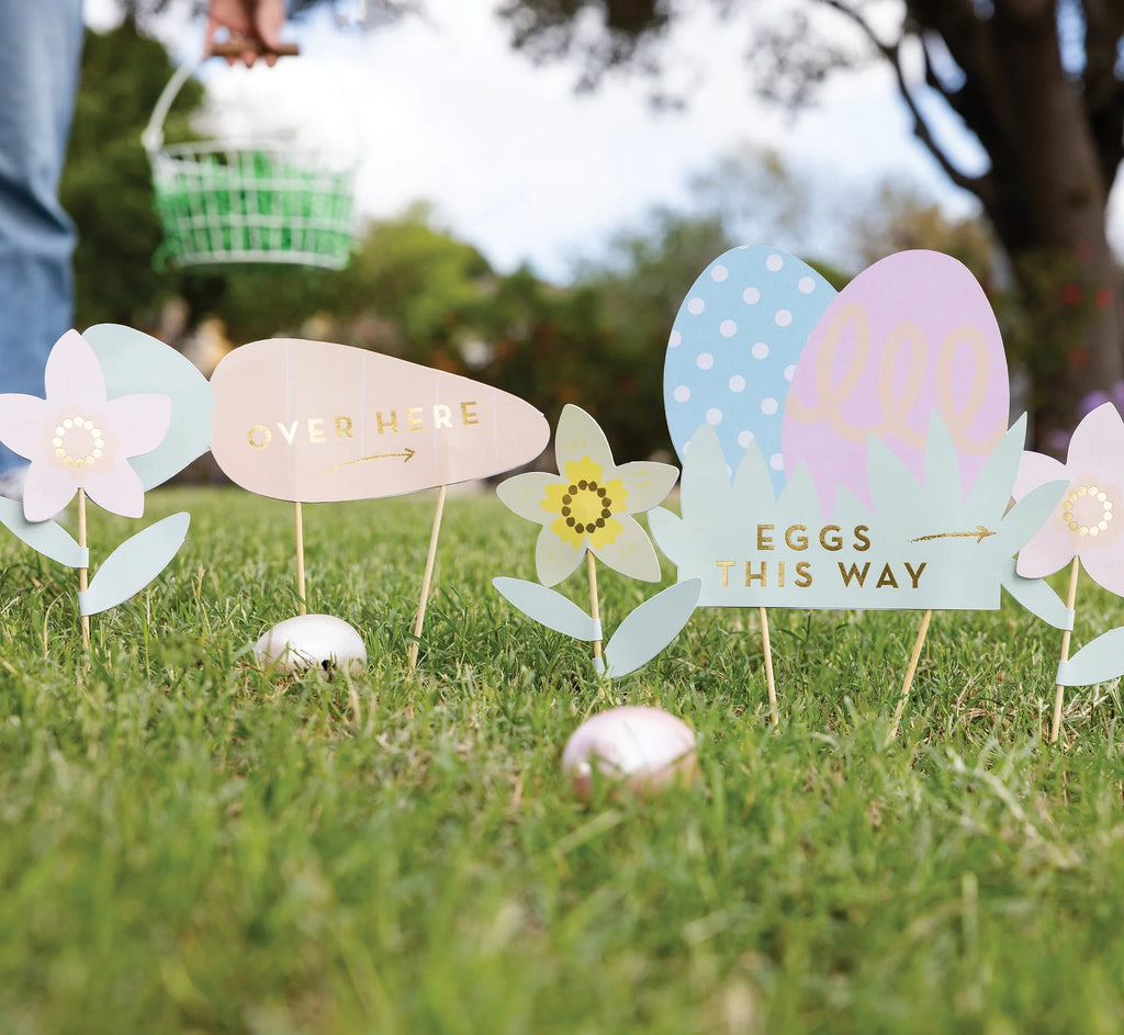 SALE Egg Hunt Sign Kit by My Mind's Eye
