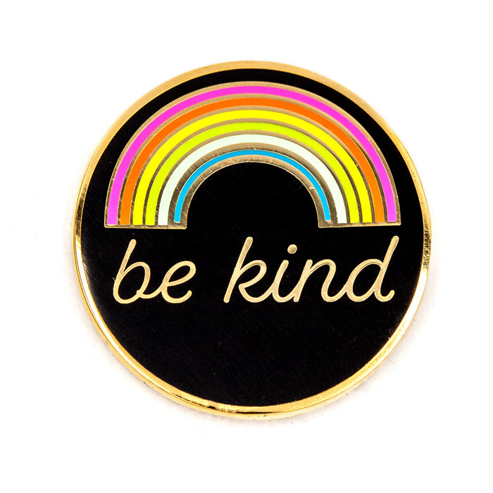 Be Kind Rainbow Enamel Pin by These Are Things