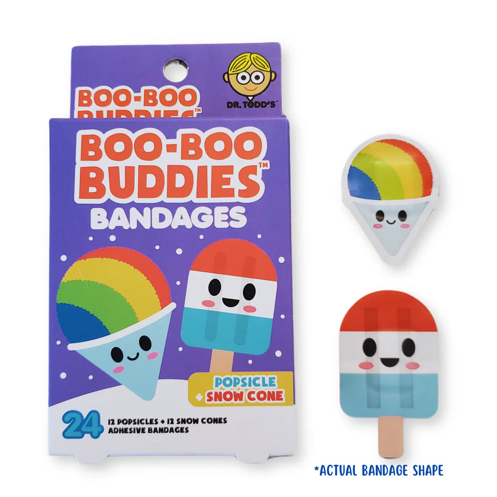 Popsicle and Snow Cone Bandages by Boo-Boo Buddies