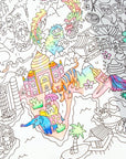 Atlas Giant Coloring Poster