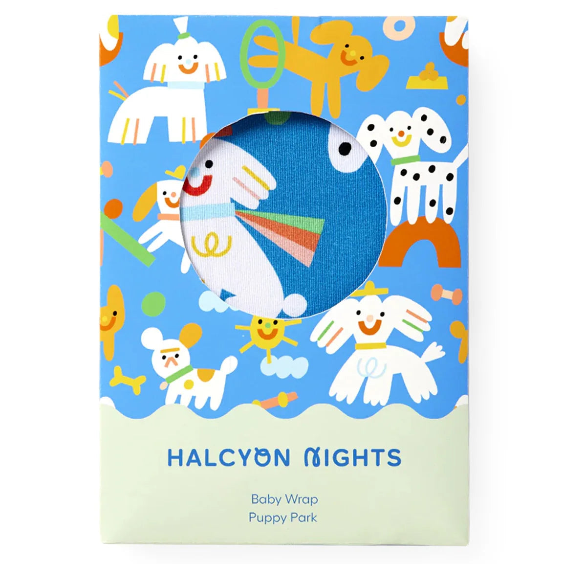 Puppy Park Baby Wrap by Halcyon Nights