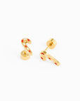 Candy Cane Earrings by Pip Pop Post