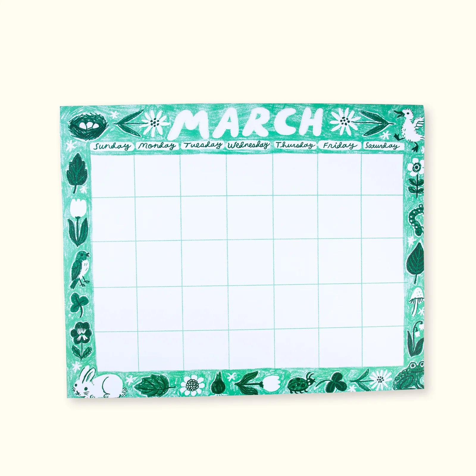 Giant Sheet Calendar by Phoebe Wahl