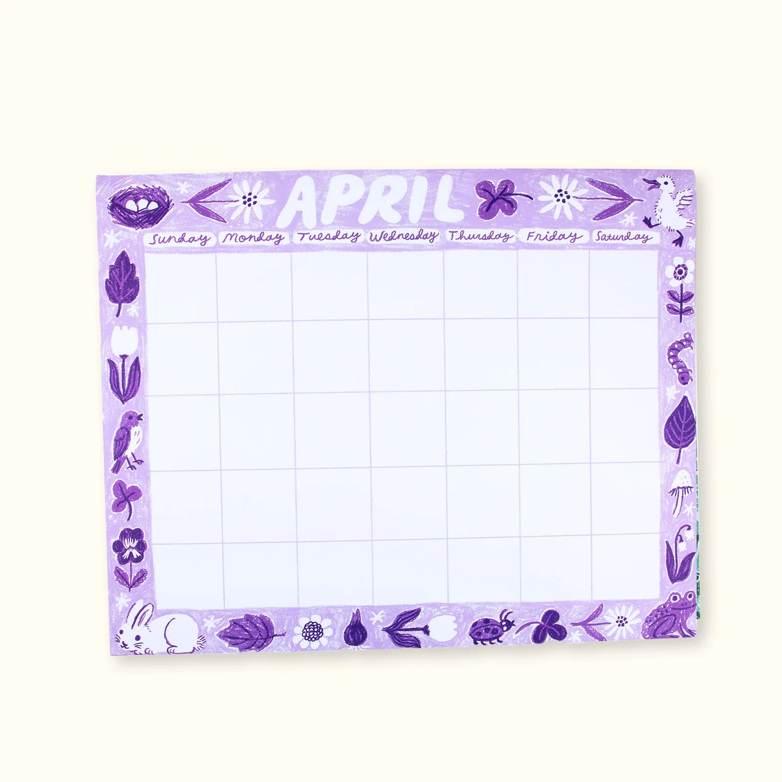Giant Sheet Calendar by Phoebe Wahl