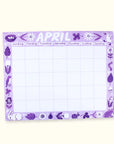 Giant Sheet Calendar by Phoebe Wahl