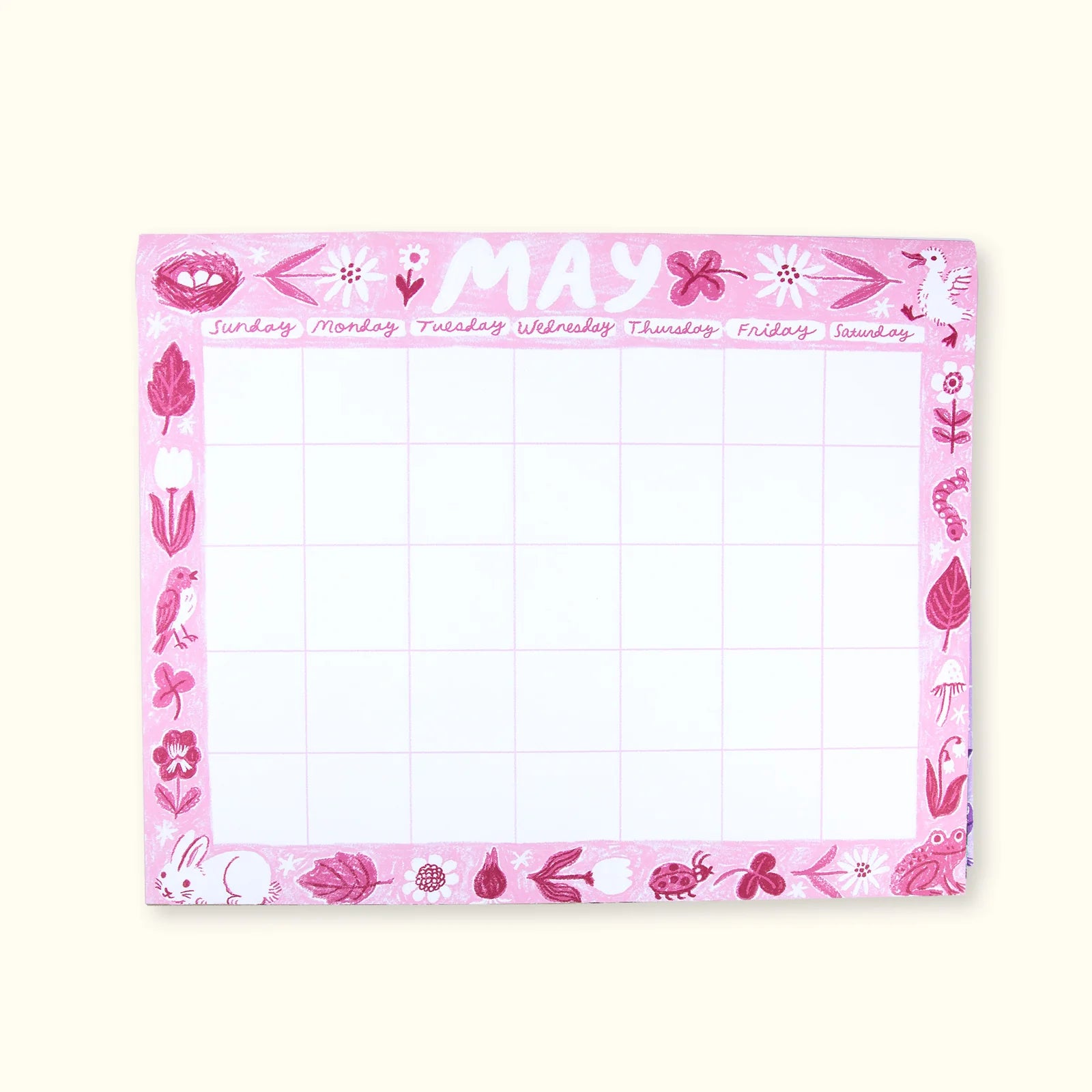 Giant Sheet Calendar by Phoebe Wahl