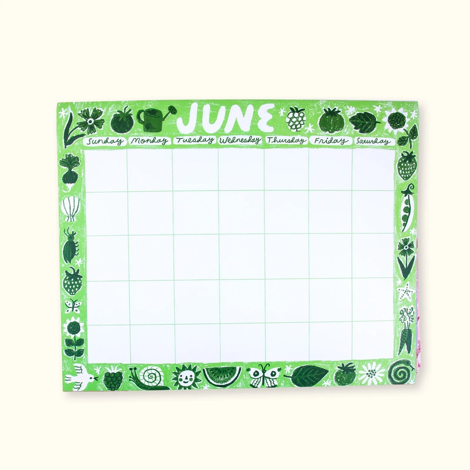 Giant Sheet Calendar by Phoebe Wahl