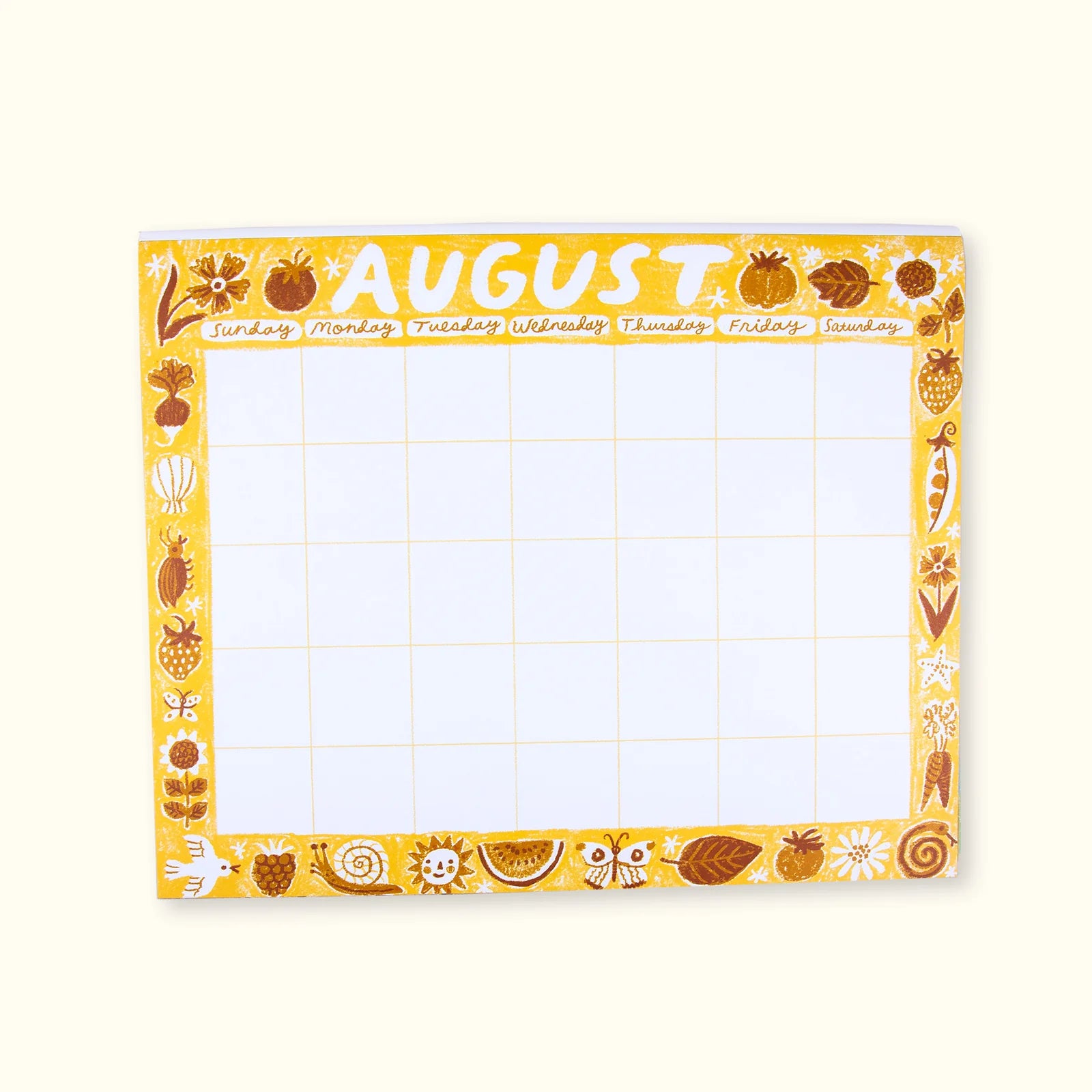 Giant Sheet Calendar by Phoebe Wahl