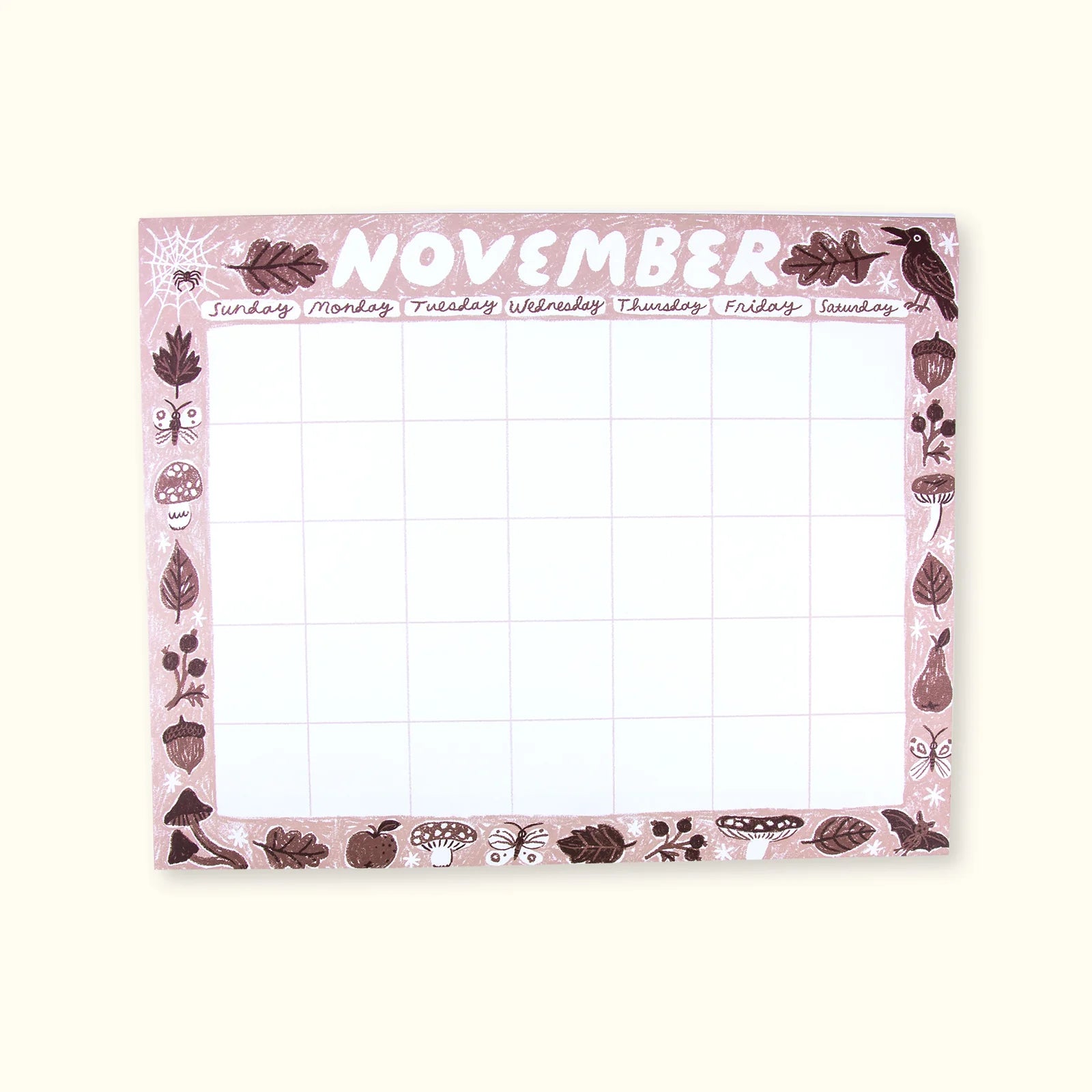 Giant Sheet Calendar by Phoebe Wahl