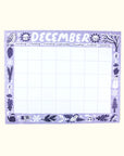 Giant Sheet Calendar by Phoebe Wahl