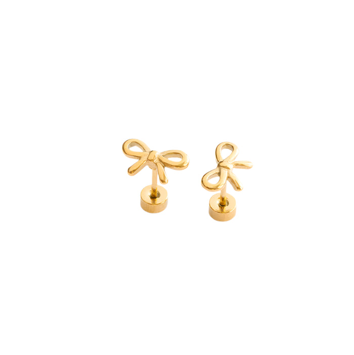 Bow Earrings by Pip Pop Post