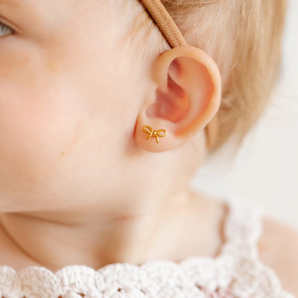 Bow Earrings by Pip Pop Post