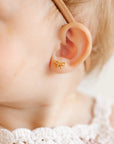 Bow Earrings by Pip Pop Post