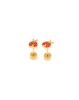 Ladybug Earrings by Pip Pop Post
