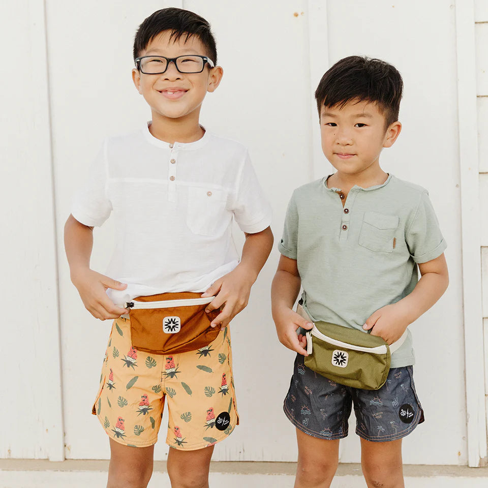 Lil Louie Kids Sling - Rust by Walker Family Goods