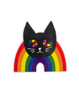 Rainbow Cat Sticker by Baby Cats of California
