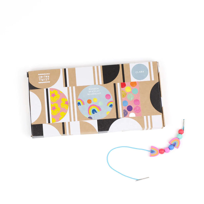 Rainbow & Flower Bracelet Making Kit by Cotton Twist