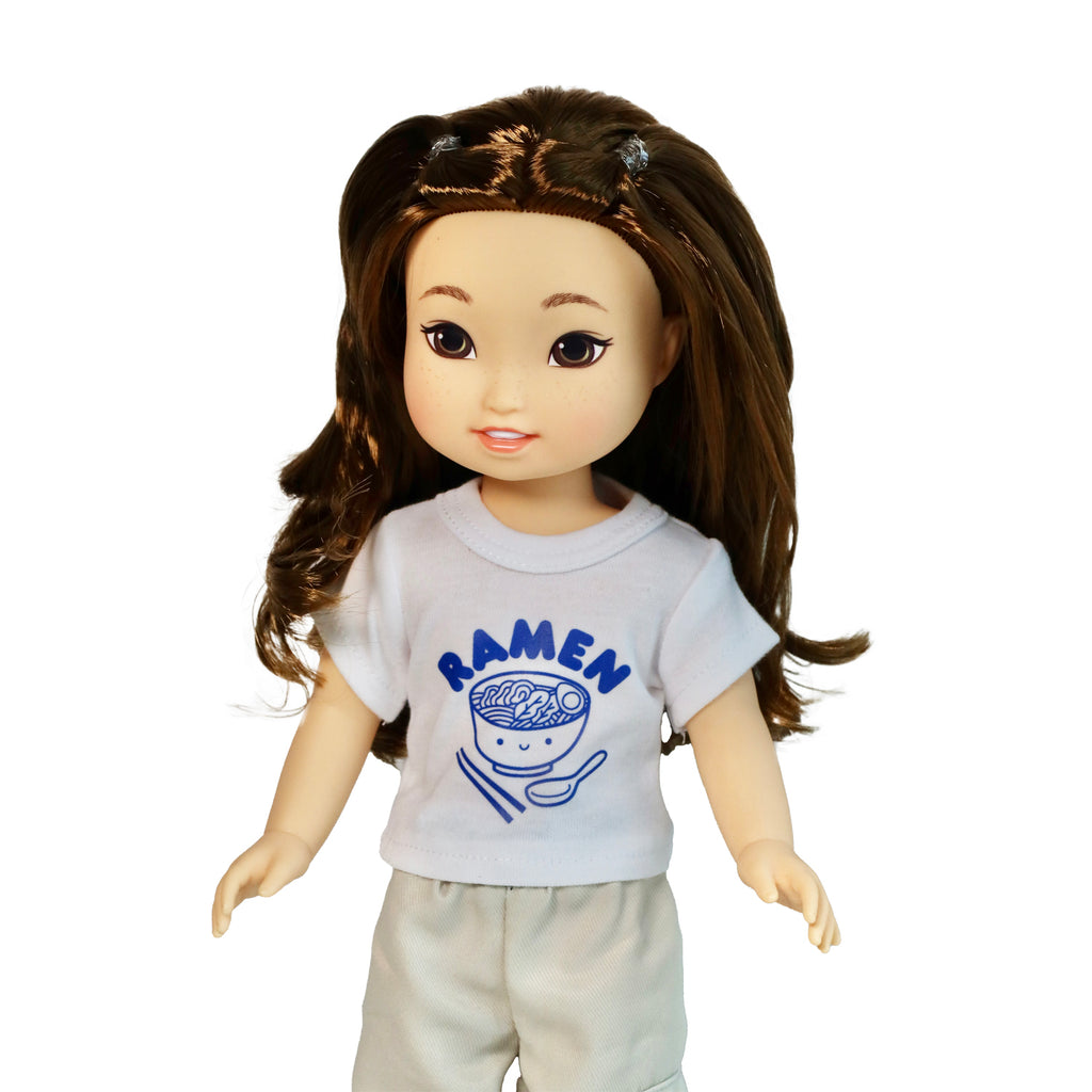 Mochi Kids Ramen Doll Tee by Jilly Bing