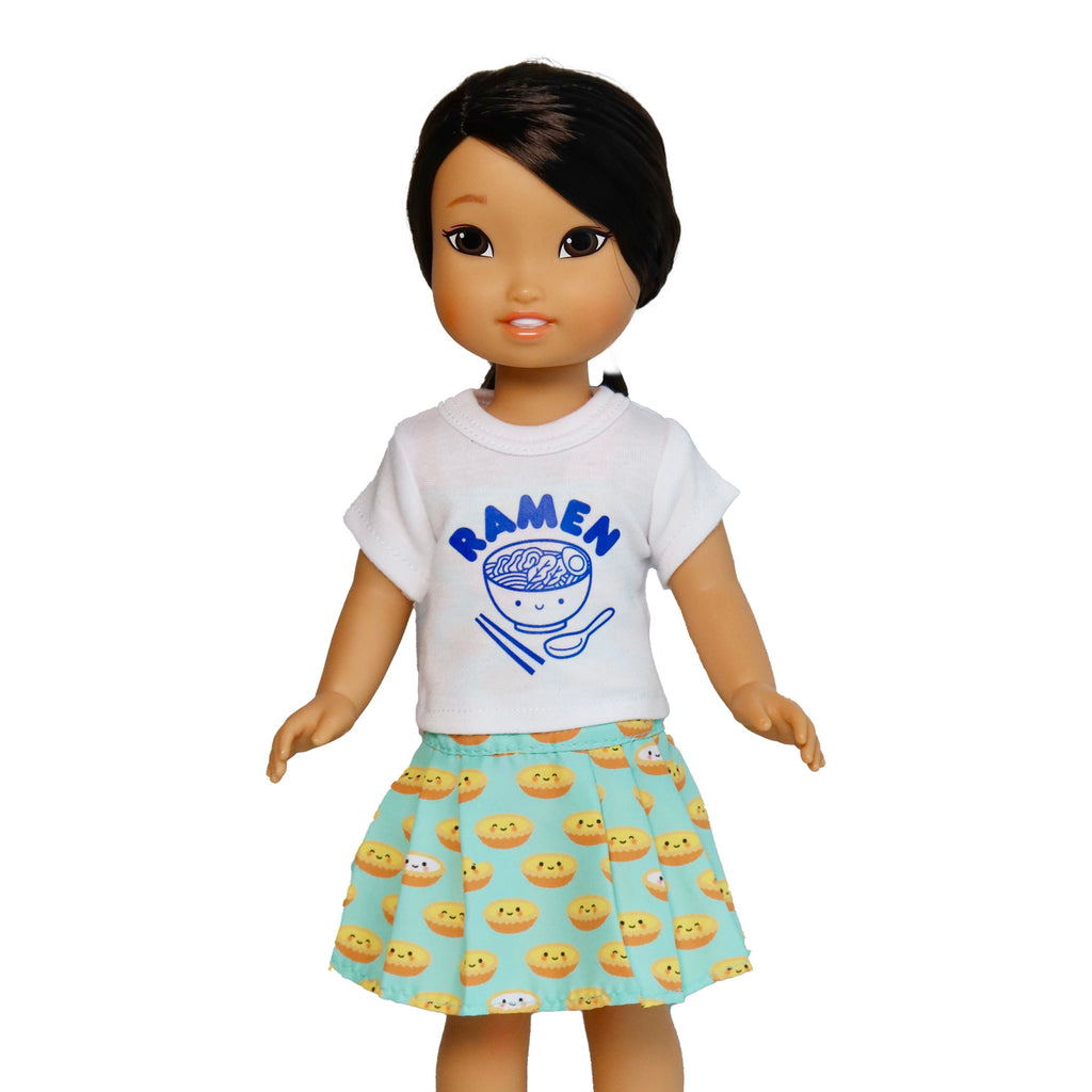 Mochi Kids Ramen Doll Tee by Jilly Bing