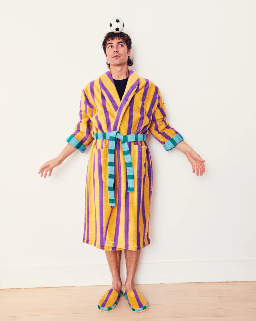 Stripe Bathrobe by Dusen Dusen