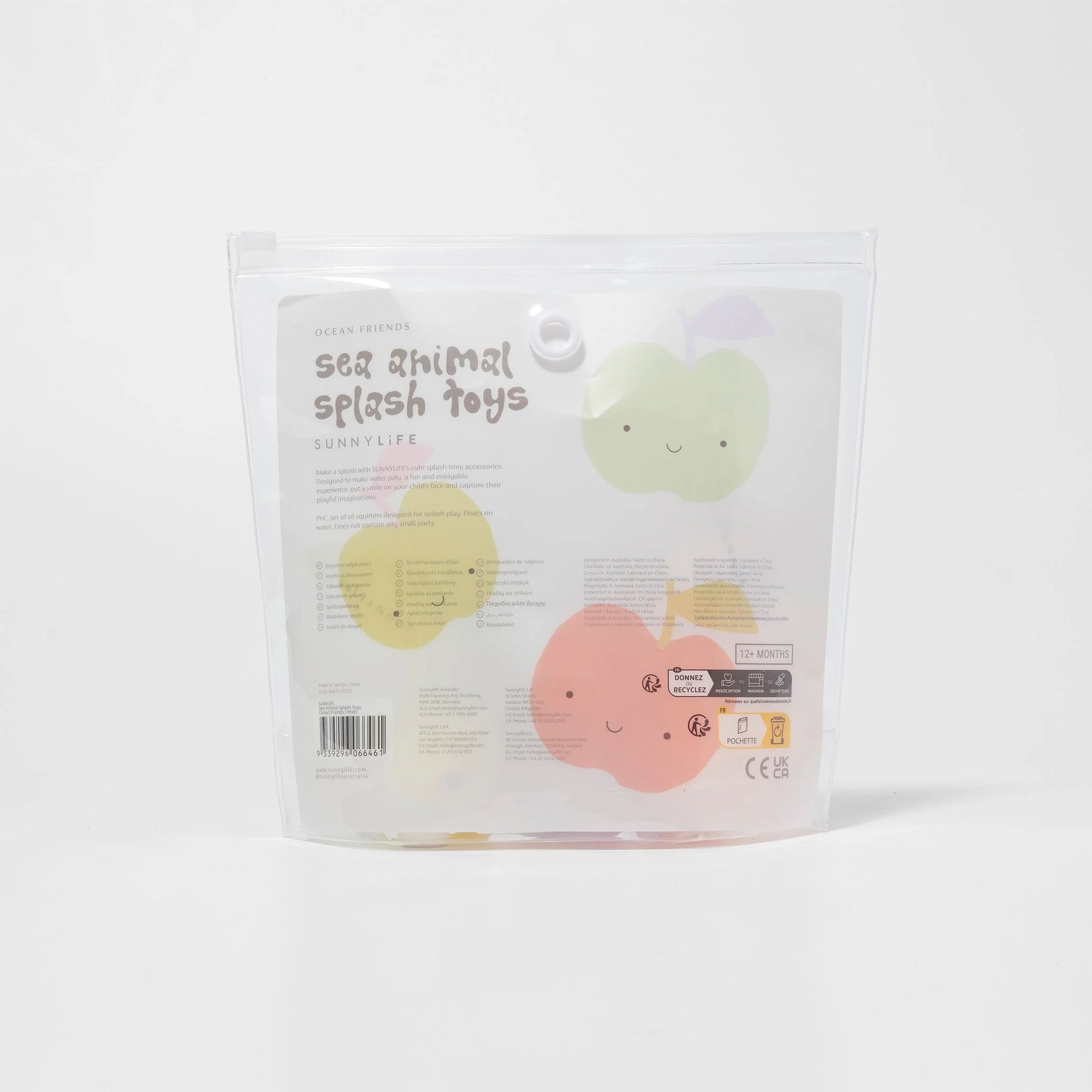 Sea Animal Splash Toys - Apple Sorbet