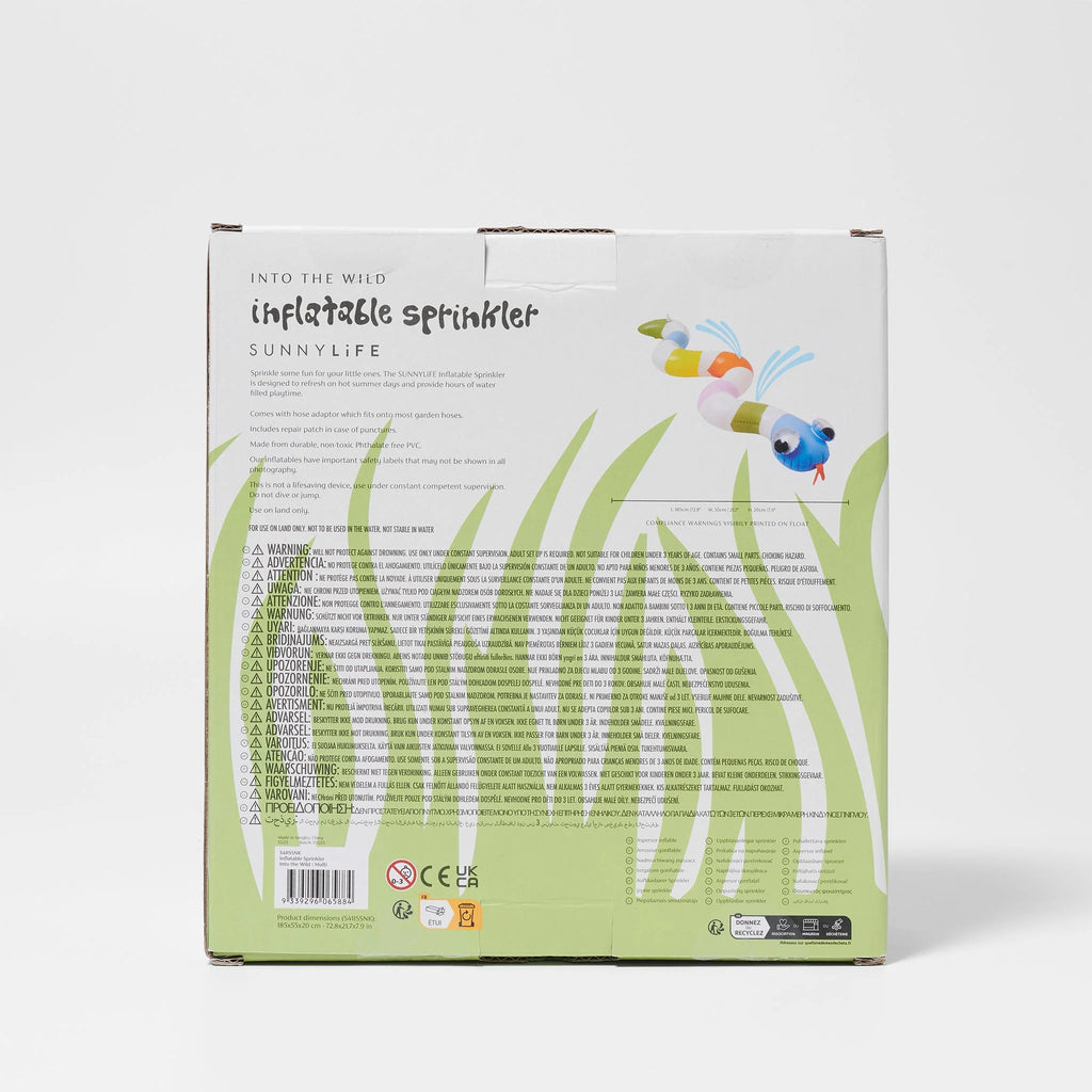 Inflatable Sprinkler - Into the Wild Multi by SUNNYLiFE