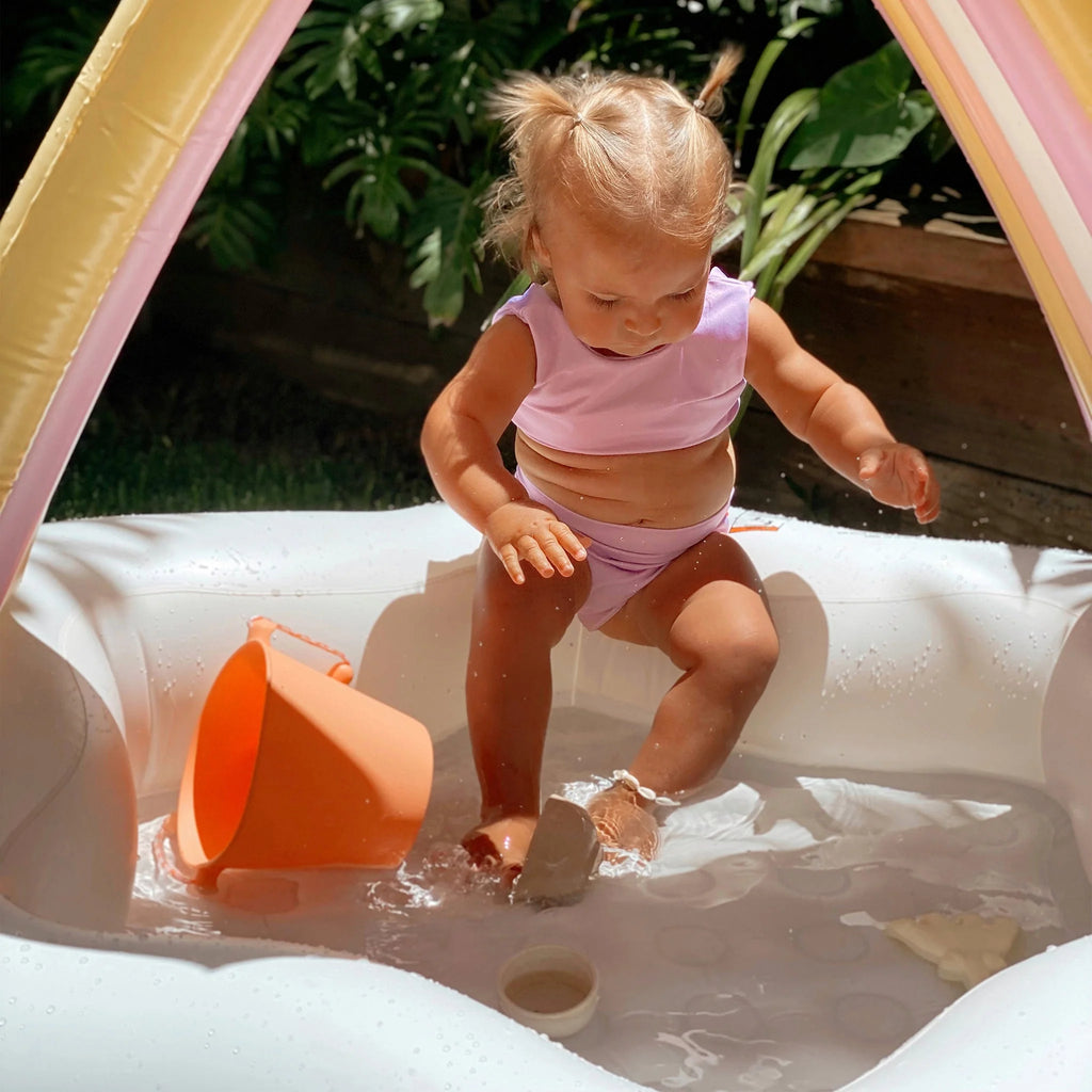 Princess Swan Kids Inflatable Pool by SUNNYLIFE