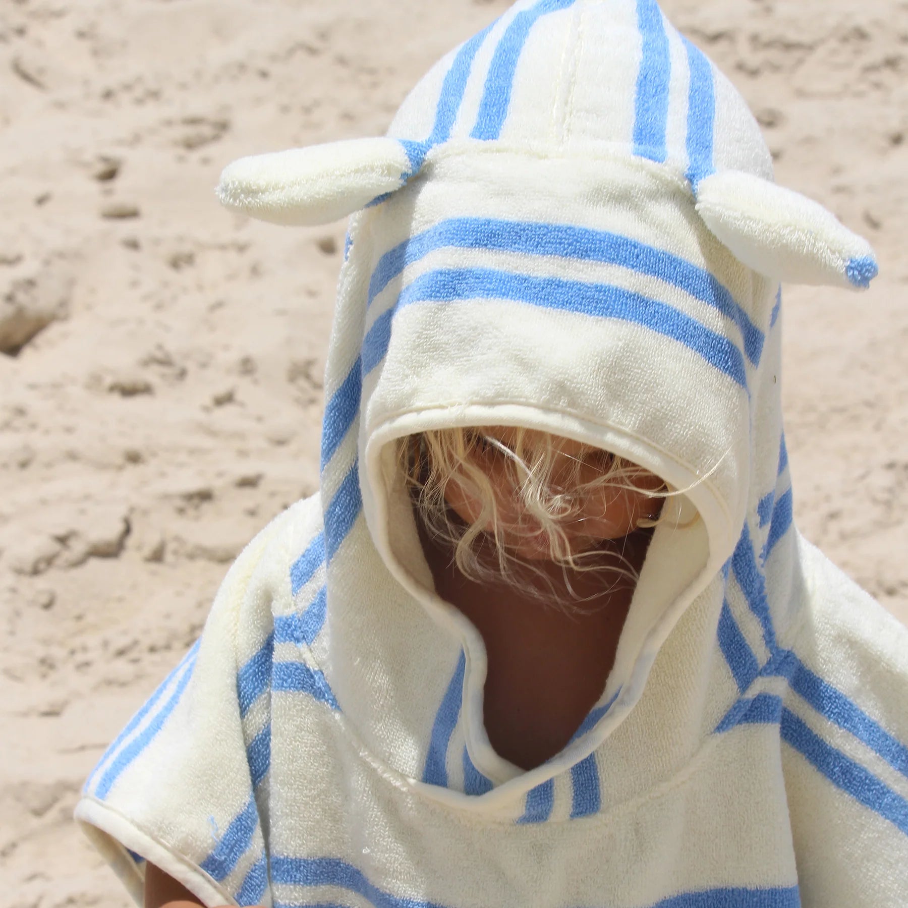 Kids Hooded Towel - Sid the Seagull