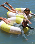 Slim Tube Pool Ring - Citrus Stripe