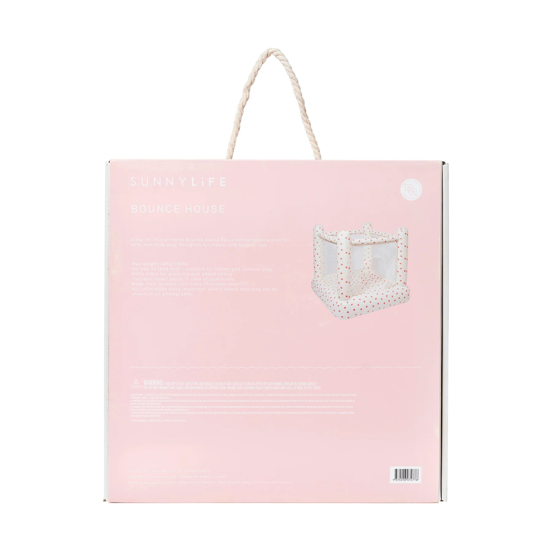 Poppy the Peach Bounce House - Cream