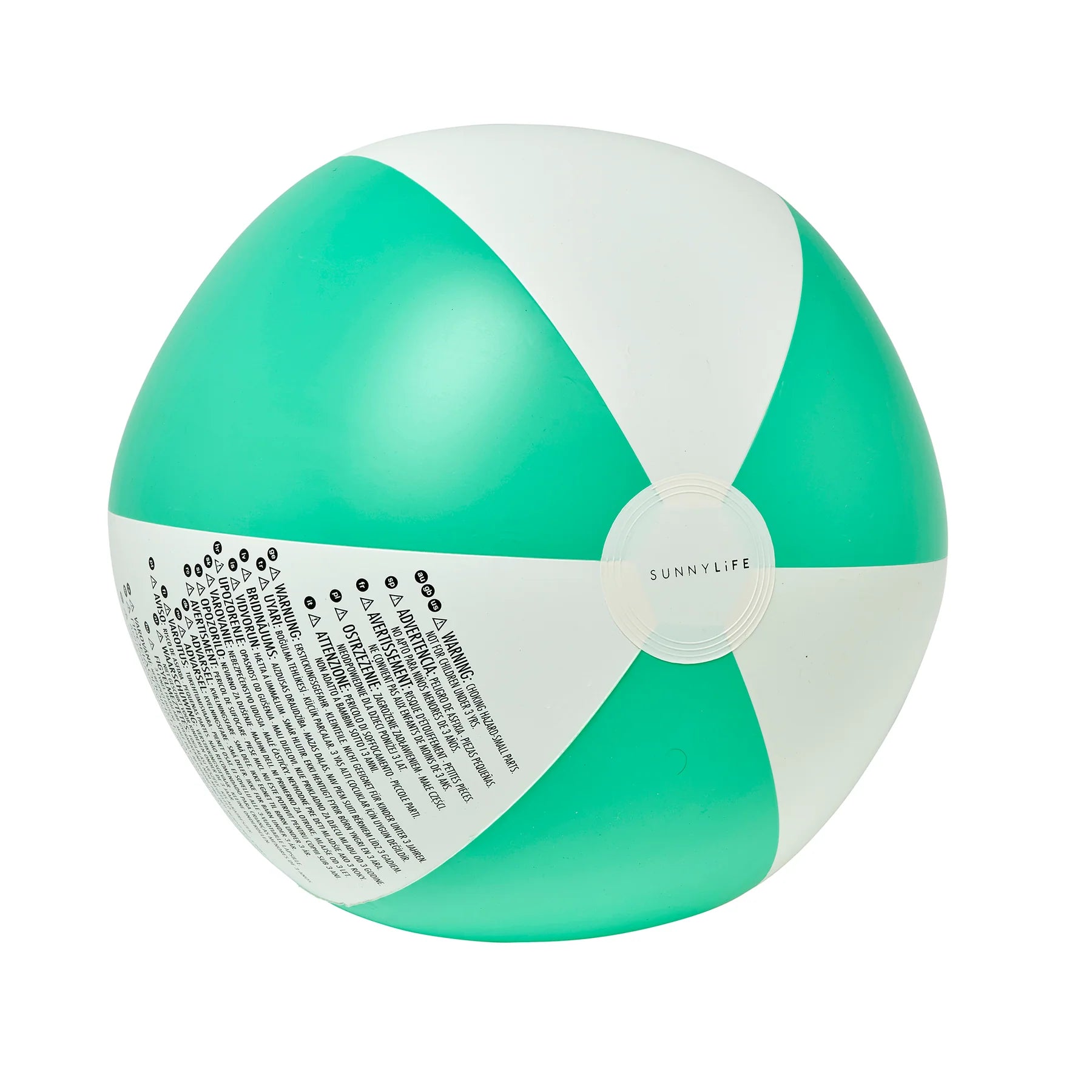 Neon Green Pool Party Inflatable Beach Ball