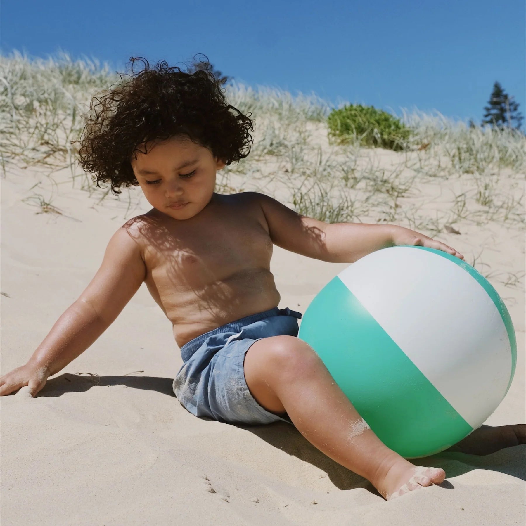 Neon Green Pool Party Inflatable Beach Ball
