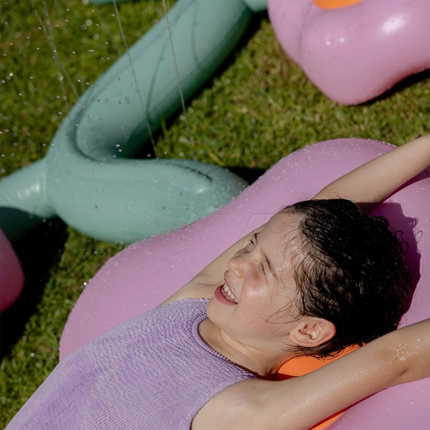 Poppy the Peach Inflatable Sprinkler