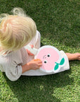 Poppy the Peach Kids Velcro Beach Bats