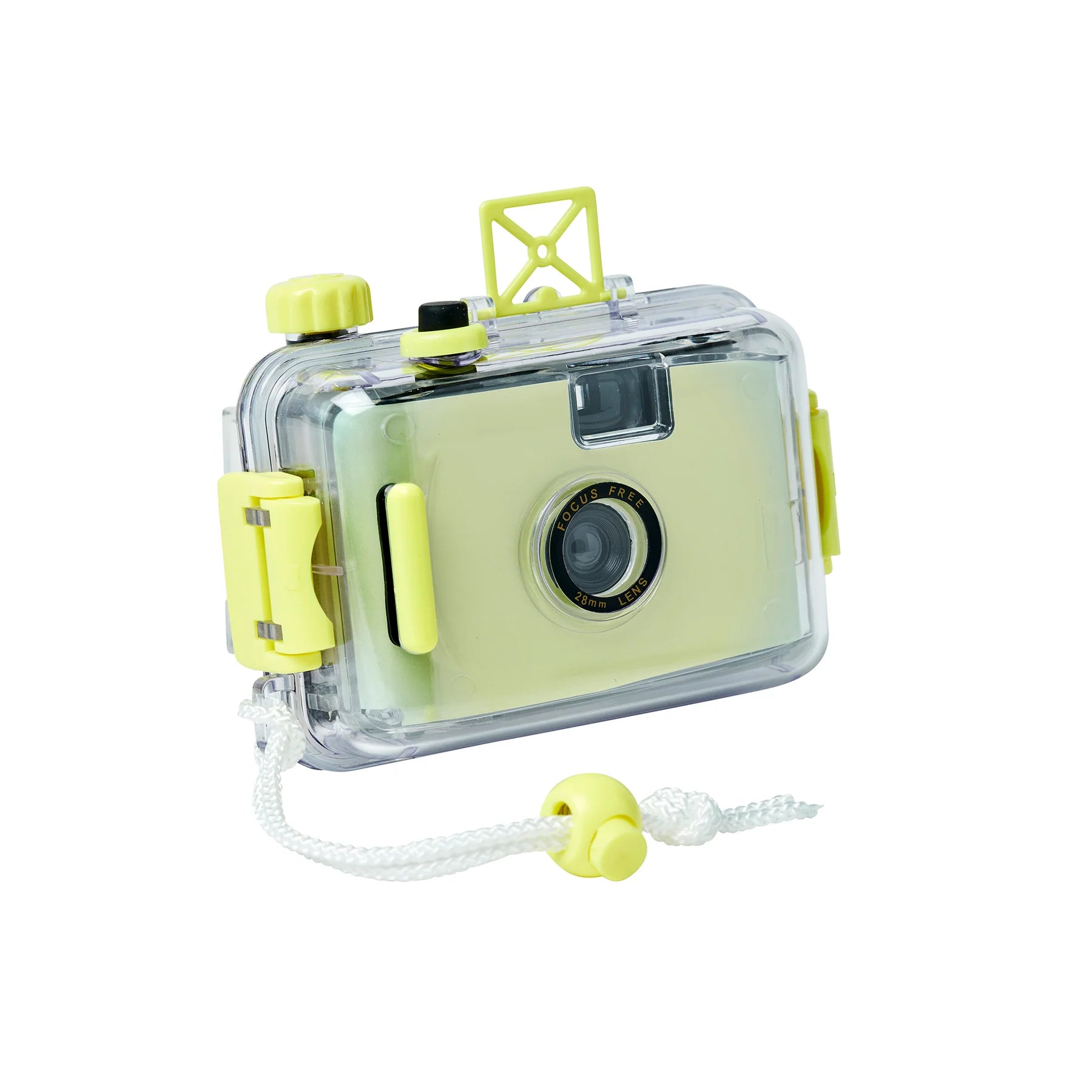 Neon Green Underwater Camera