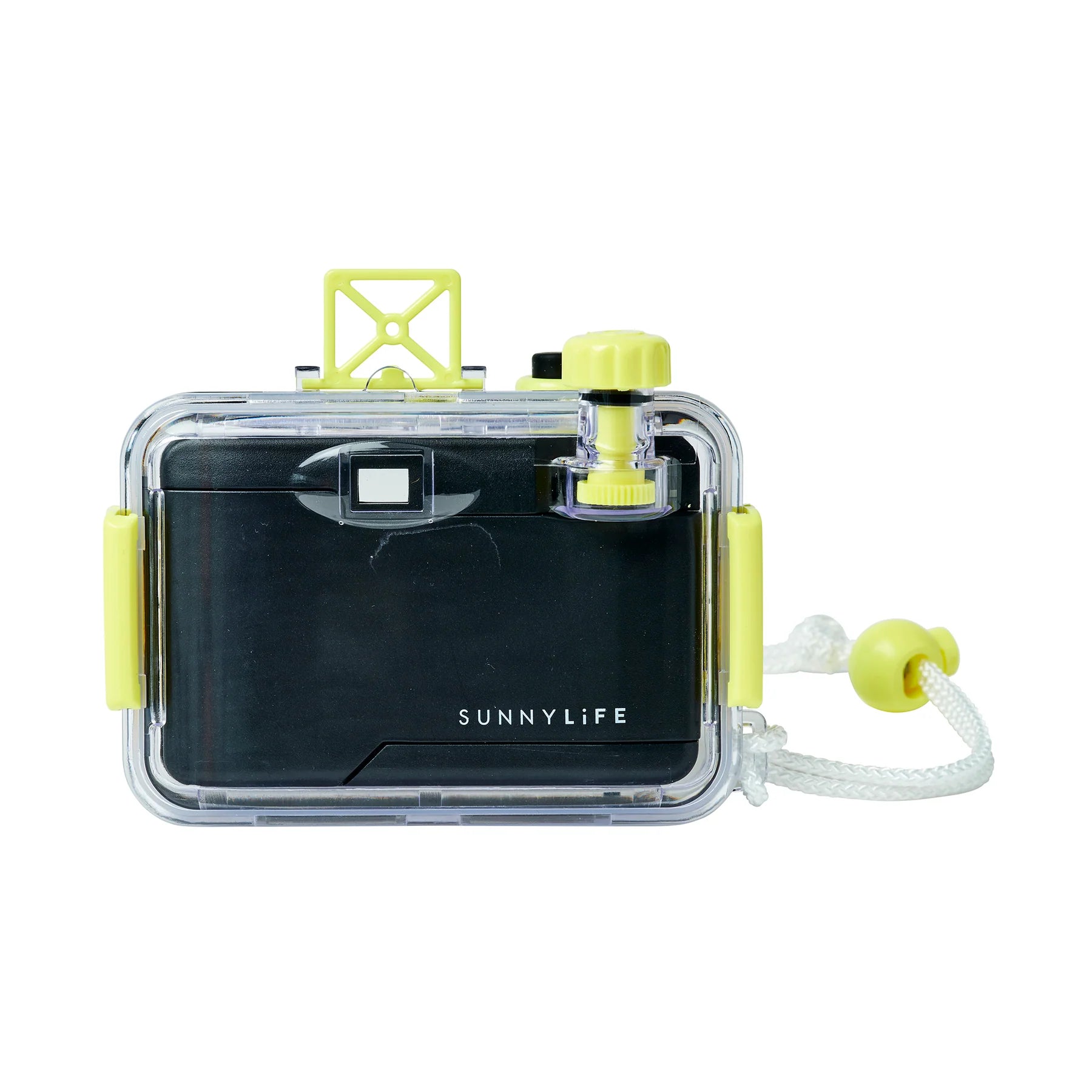 Neon Green Underwater Camera