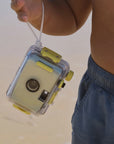 Neon Green Underwater Camera