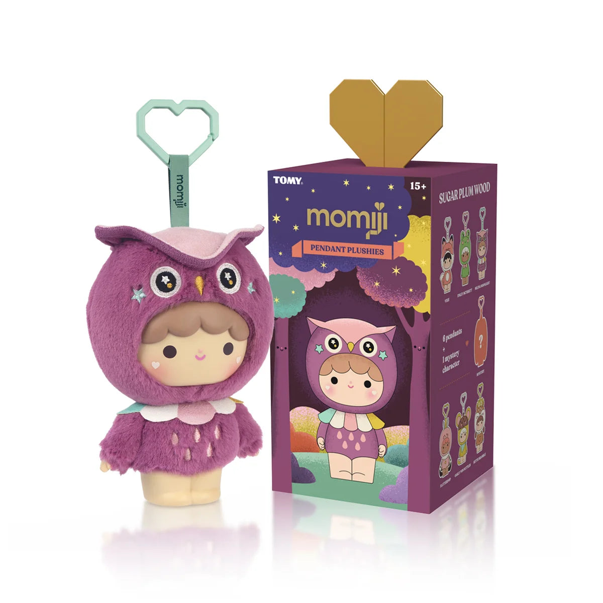 Sugar Plum Wood Pendant Plush Blind Box