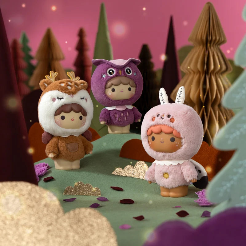 Sugar Plum Wood Pendant Plush Blind Box