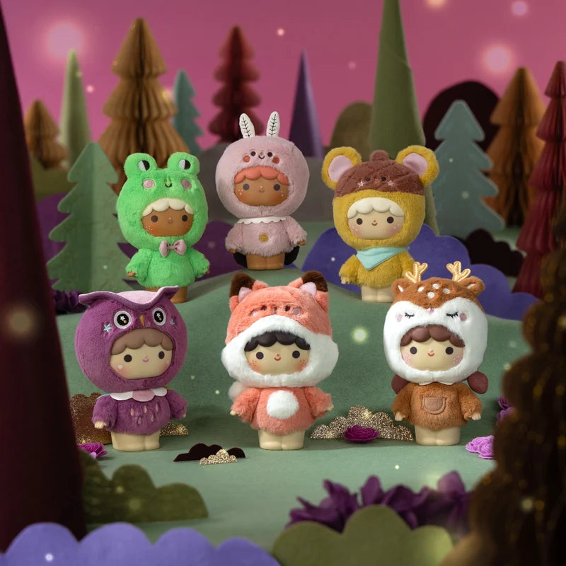 Sugar Plum Wood Pendant Plush Blind Box
